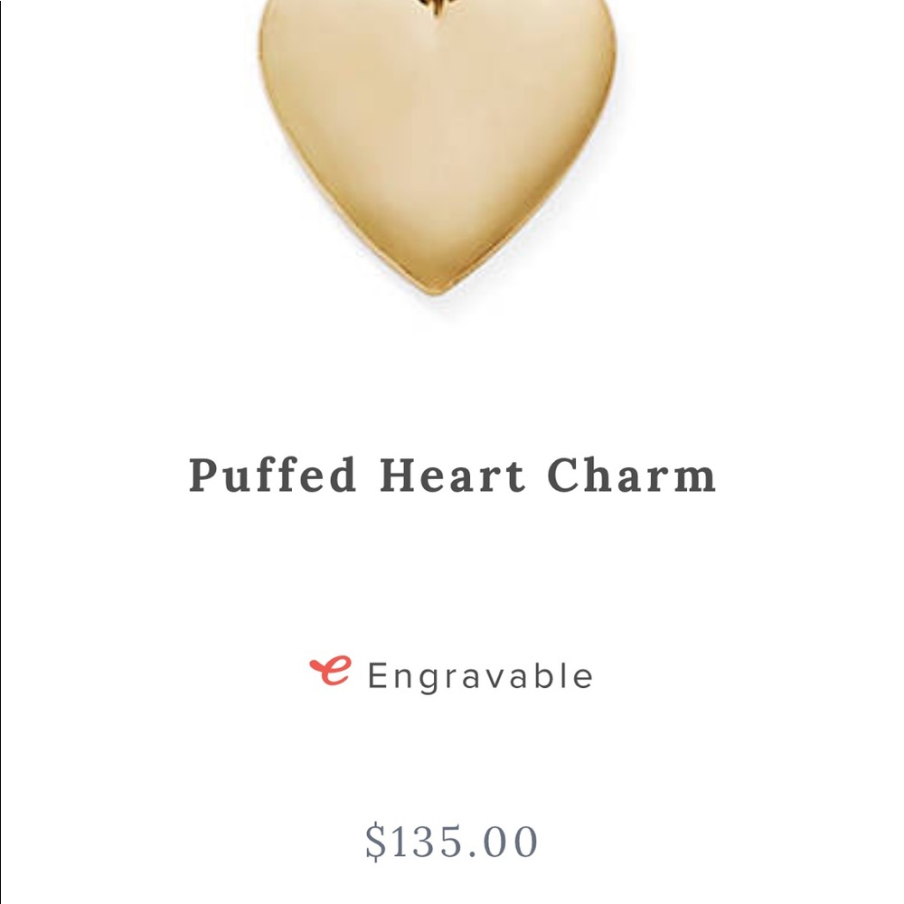 James Avery Heart Charm
